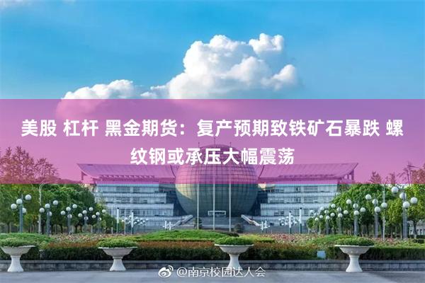 美股 杠杆 黑金期货：复产预期致铁矿石暴跌 螺纹钢或承压大幅震荡