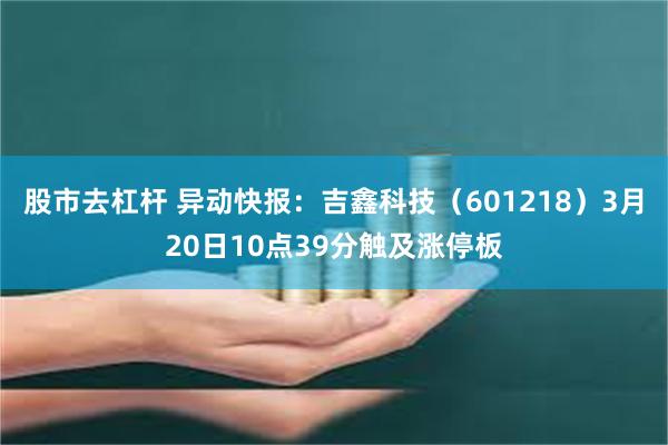 股市去杠杆 异动快报：吉鑫科技（601218）3月20日10点39分触及涨停板