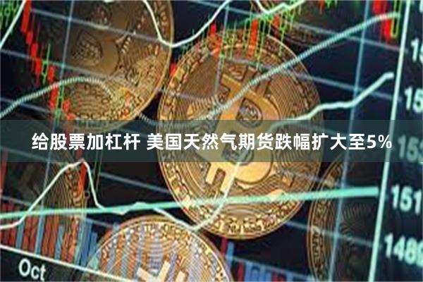 给股票加杠杆 美国天然气期货跌幅扩大至5%