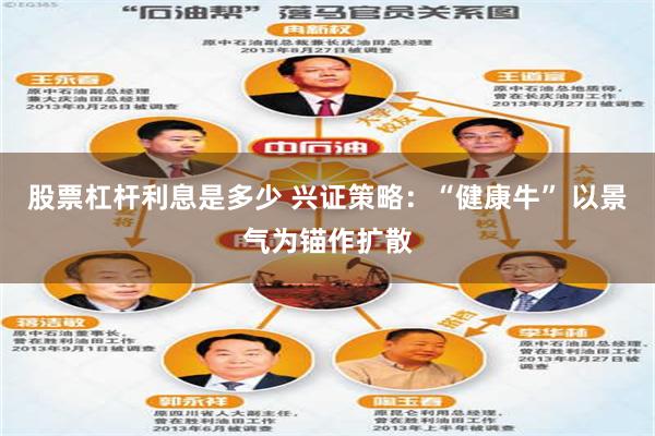 股票杠杆利息是多少 兴证策略：“健康牛” 以景气为锚作扩散